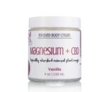 Magnesium + Full Spectrum Hemp Cream | Dope Minerals – 400mg-4oz, Vanilla