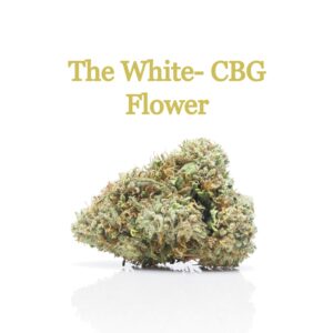 The White CBG Flower