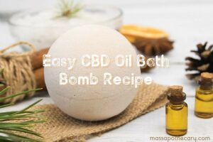 Easy CBD Oil Bath Bomb Recipe