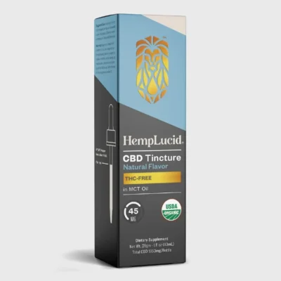 USDA Organic Broad Spectrum CBD Oil by Hemplucid