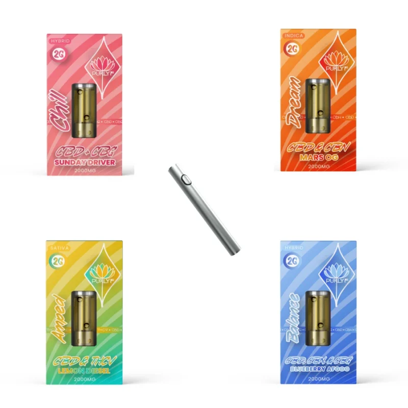 CBD Vape Carts Starter Kit With Free Battery