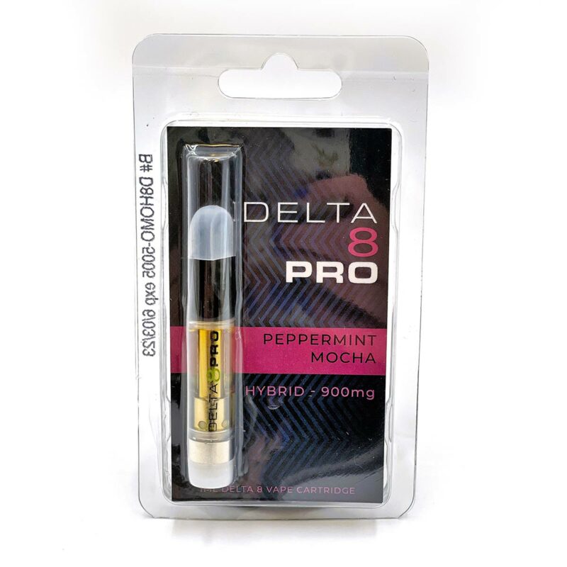 Peppermint Mocha Delta 8 Vape Cartridge - 1ML D8 Cart