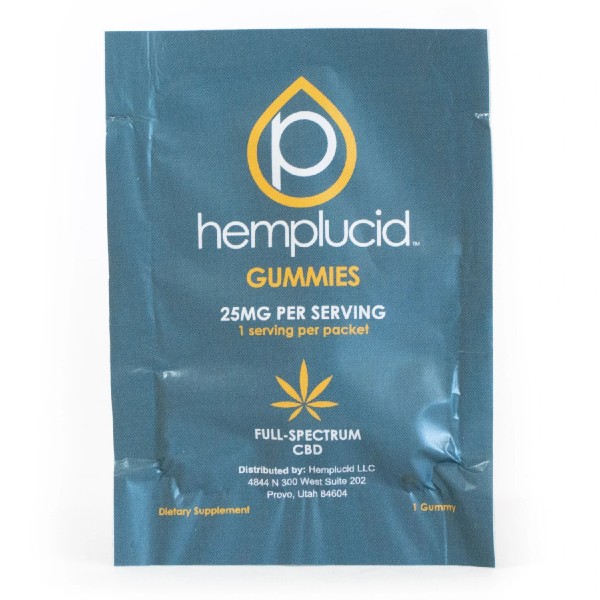 Image of Hemplucid Vegan CBD Gummy Bear - Single | The Mass Apothecary