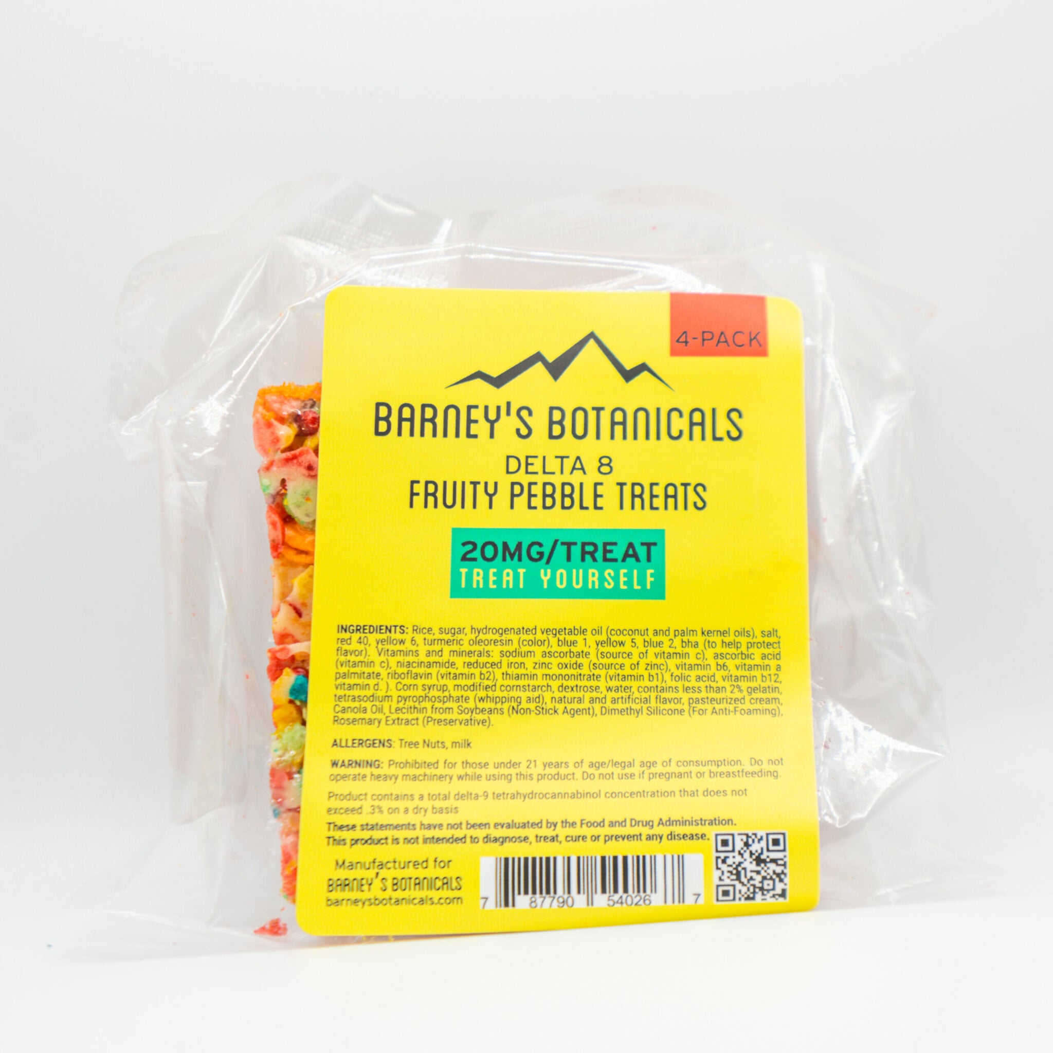 Barney's Botanicals 20mg Delta 8 Gummies - Legal THC