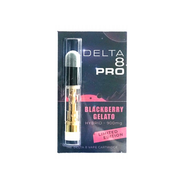 Blackberry Gelato Delta 8 Vape Cartridge - Limited Edition