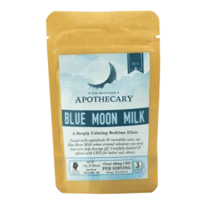 Blue Moon Milk | Vegan CBD Latte - Brothers Apothecary - Original 3 Servings