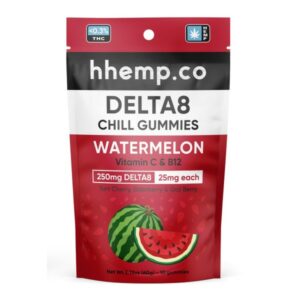 HH Delta 8 Chill Gummies - 25mg Watermelon 10 Pack
