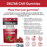 HH Delta 8 Chill Gummies - Watermelon - Informational Sheet
