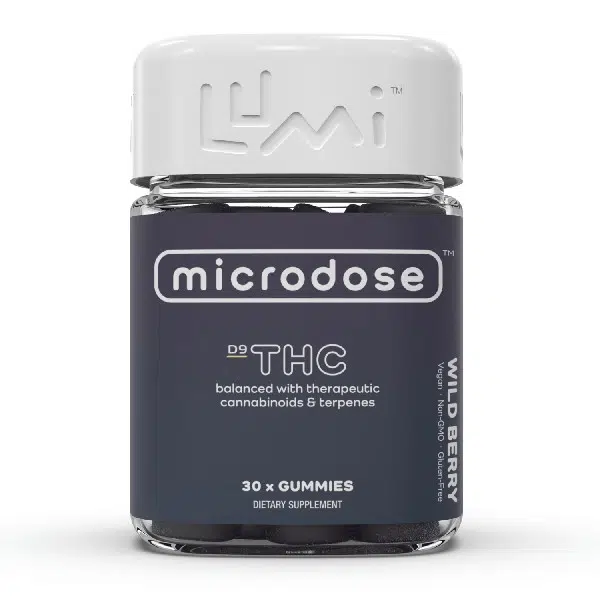 Microdose CBD and Delta 9 Gummies - Balanced Spectrum - Bottle Sealed