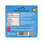Barney’s Botanicals 100mg Delta 9 Chocolate Chip Cookie - Back of Package