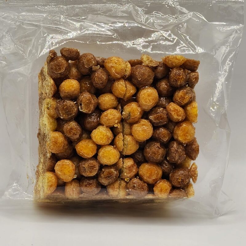 Barney's Botanicals Delta 9 THC Cereal Bars - 160mg - Back of Reese's Puffs