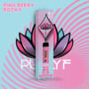 Purlyf Pink Berry Rozay Live Resin Delta 8 Disposable Vape - 2G 2000mg D8 - Decorative Background