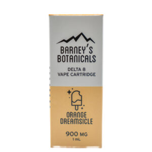 Barney's Botanicals Orange Dreamsicle Delta 8 Vape Cartridge 