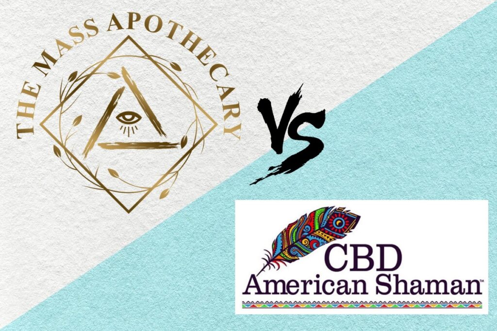 CBD American Shaman vs The Mass Apothecary