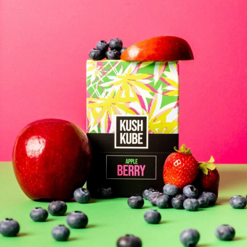Kush Kube Apple Berry THC Gummies