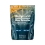 Hemplucid CBD + CBN Sleep Gummies with Mushrooms - 30 Count Bag Front