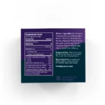 Hemplucid Focus CBG Gummies with Mushrooms - Back of Box 30 Count Container