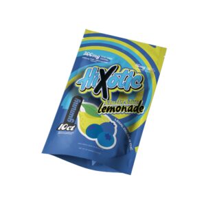 Hixotic Blazin Blue Lemonade THC Gummies - 10 Count Bag