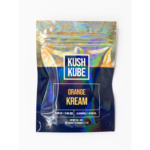 Kush Kube Orange Kream THC Gummies - 15mg THC + 15mg CBD - 10 Pack