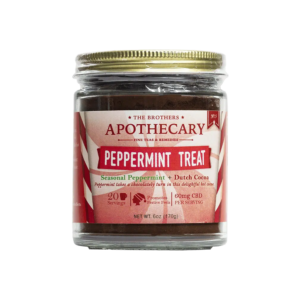 Organic Peppermint CBD Cocoa - Peppermint Treat - Large 20 Servings Jar