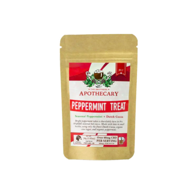 Organic Peppermint CBD Cocoa - Peppermint Treat - Original 3 Servings