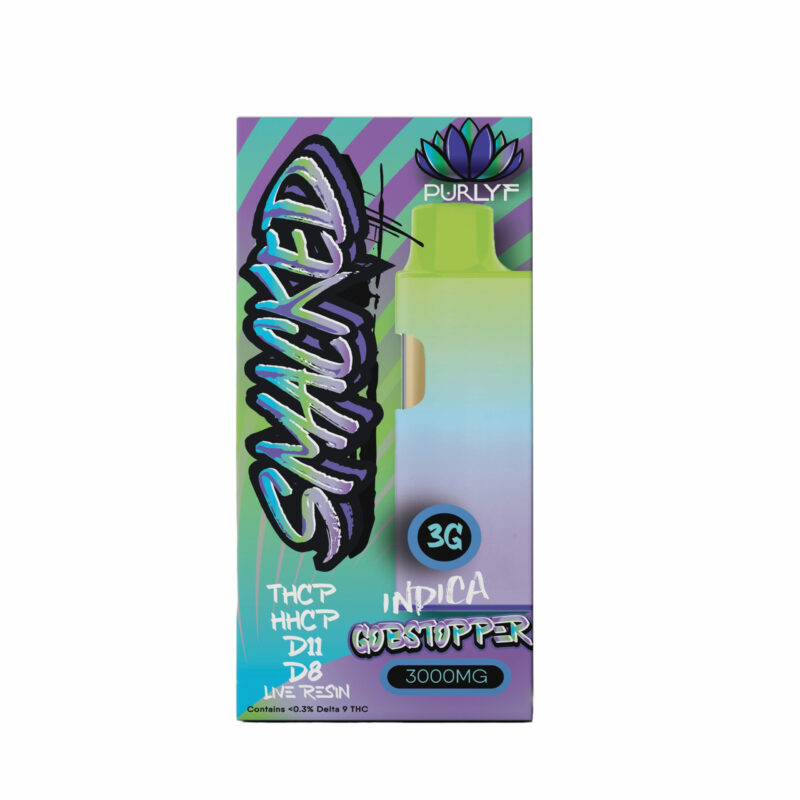 Purlyf Gobstopper Smacked Disposable Vape - Indica