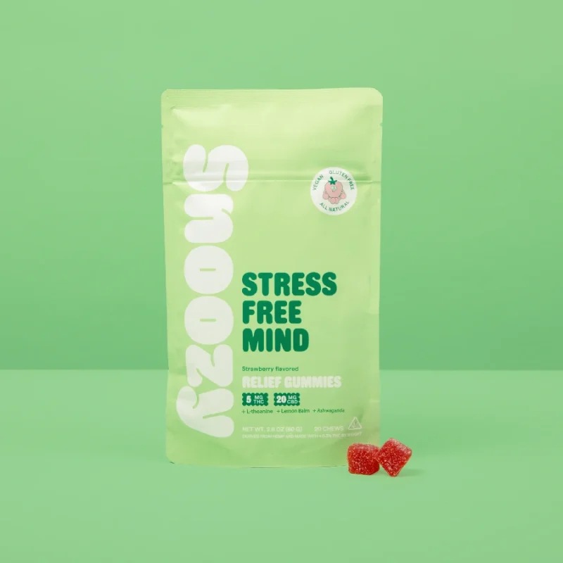 Snoozy CBD + THC Gummies For Stress