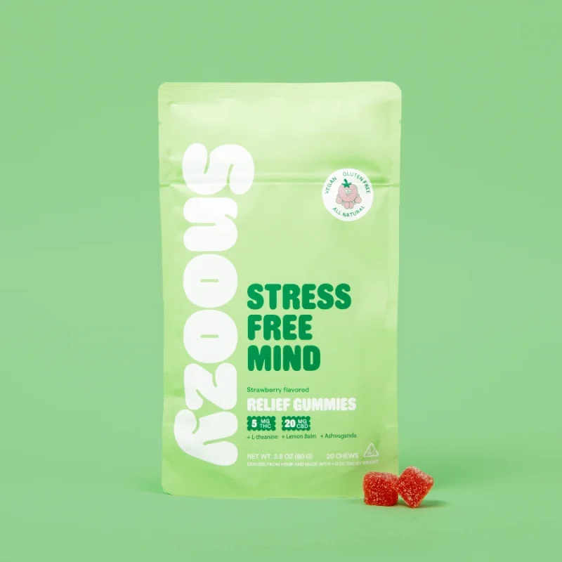Snoozy Delta 9 Gummies For Anxiety