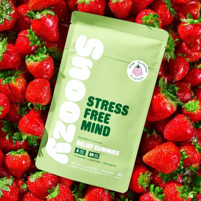 Snoozy Stress Relief Delta 9 THC Gummies