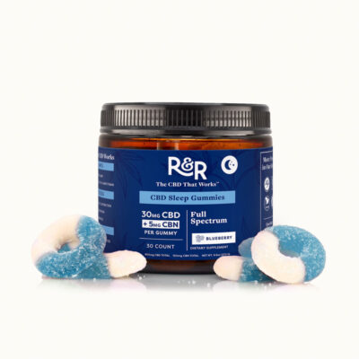 R+R Medicinals CBN Sleep Gummies with CBD
