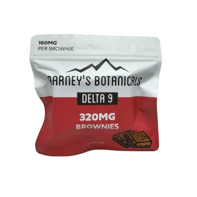 Barney's Botanicals Delta 9 THC Brownies - 320mg D9