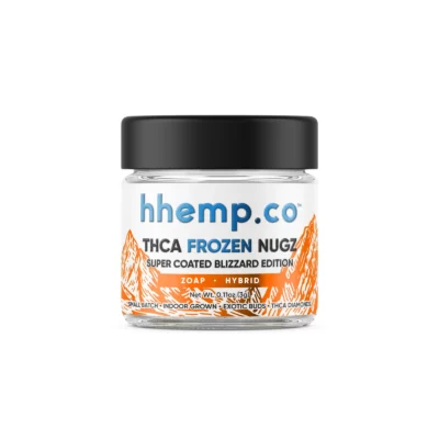 HH Indoor THCa Frozen Nugz Flower - 3 Gram Jar - Hybrid - Zoap Strain