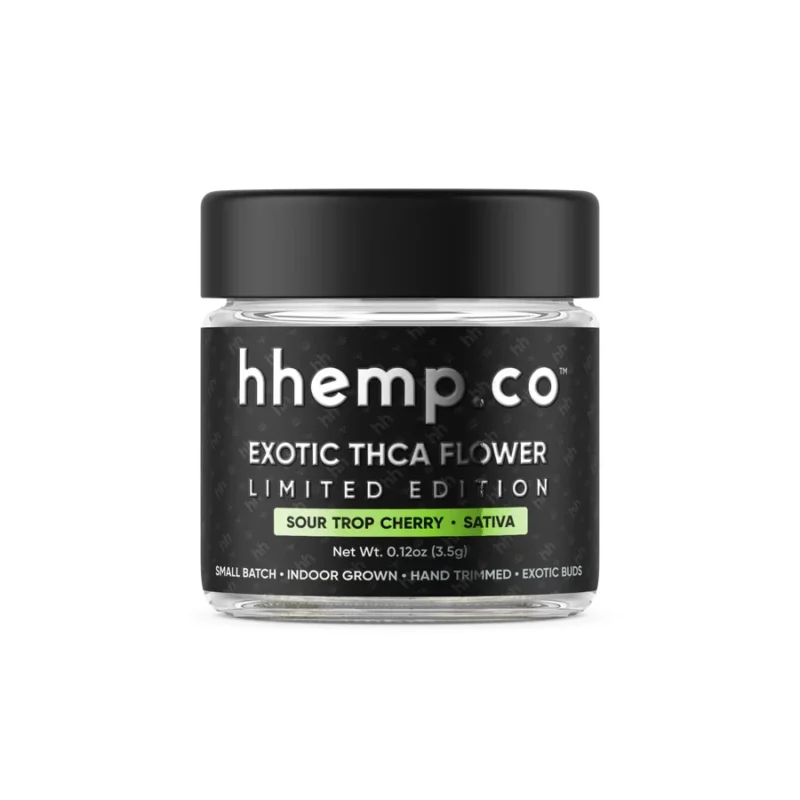 HH Indoor Exotic THCa Flower - Hand Trimmed - Sour Trop Cherry - Sativa