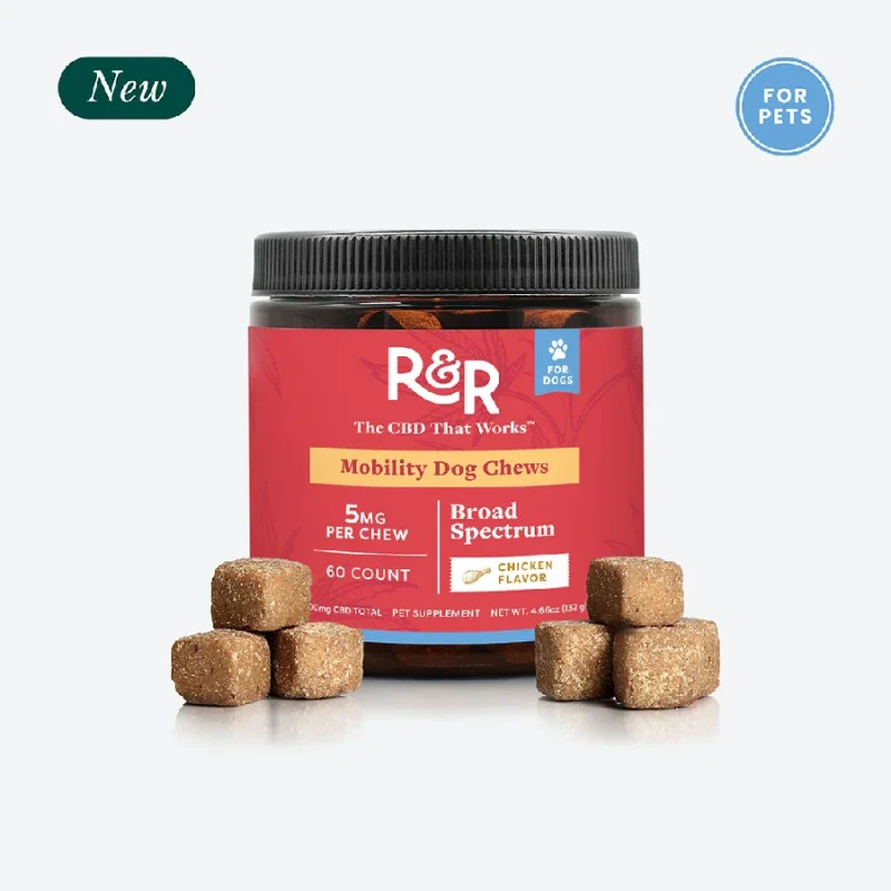 R&R CBD Mobility Dog Chews