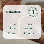 R&R CBD Relaxing Dog Treats - Dosing Guidelines