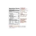 Nutrisips Coffeesips French Vanilla Shots - 4 Servings - Nutrition Facts