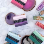 Finchberry 4 Soap Bar Gift Box - Jewel Tone Collection - Decorative Photo