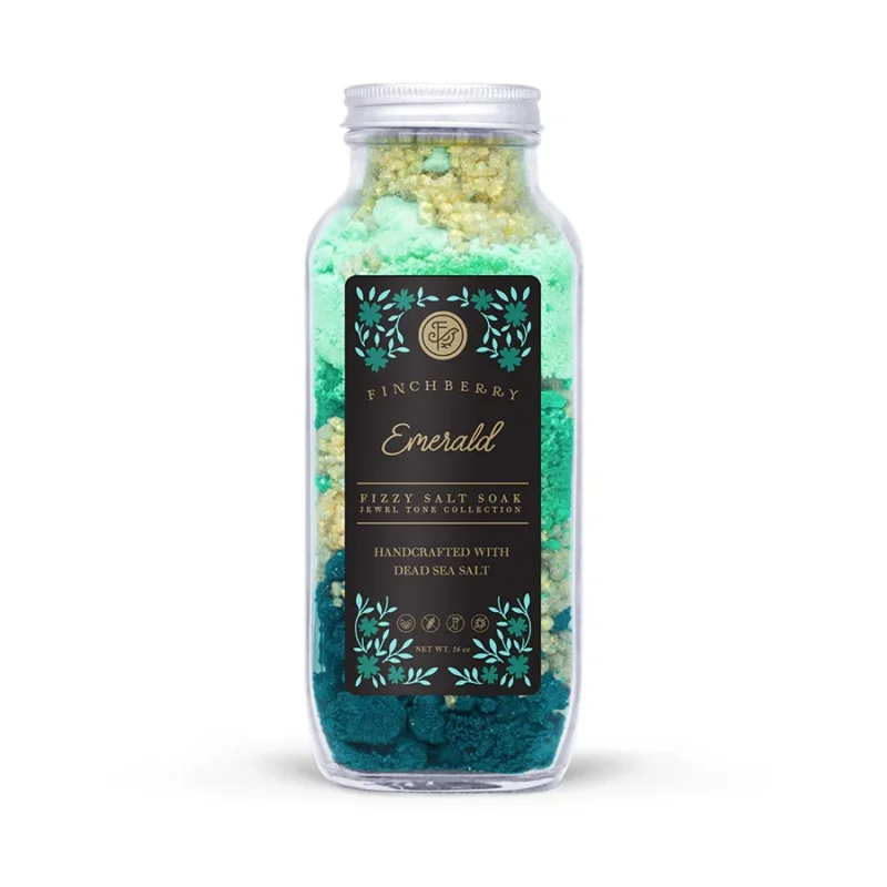 Finchberry Emerald Fizzy Salt Soak