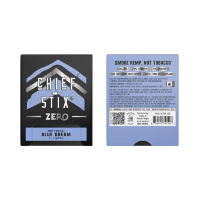 Chief Stix Zero Blue Dream CBD Prerolls - 7ct THC Free
