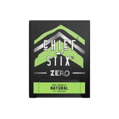 Chief Stix Zero Natural CBD Prerolls - 7ct THC Free