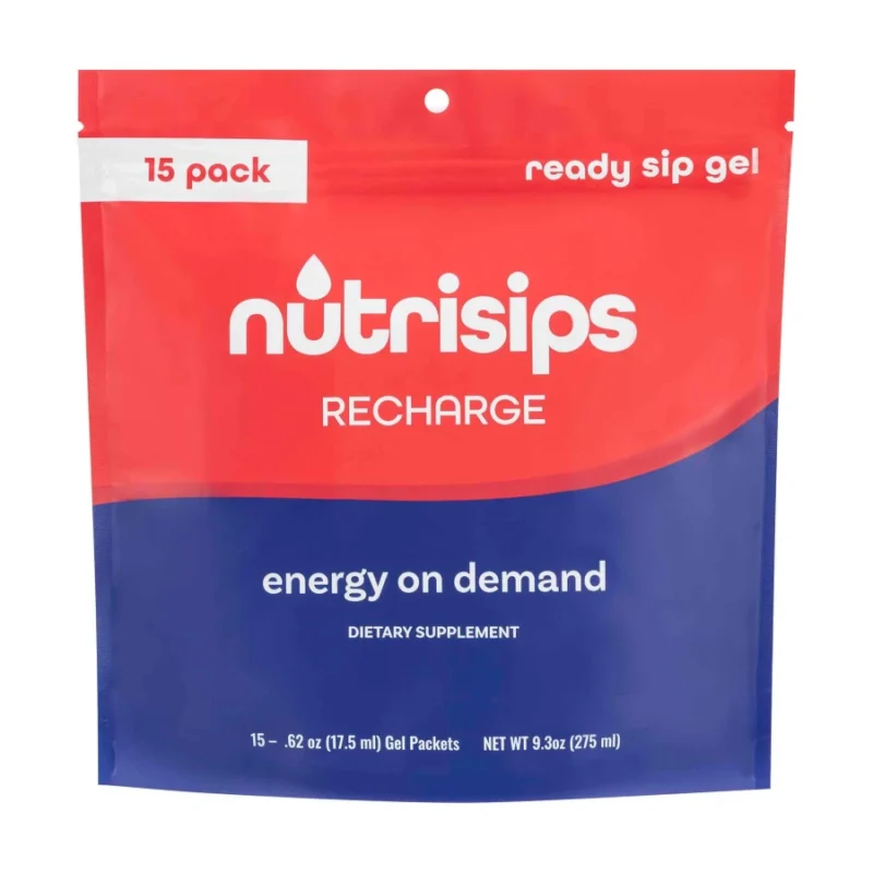 Nutrisips Recharge Energy Ready Sip Gel