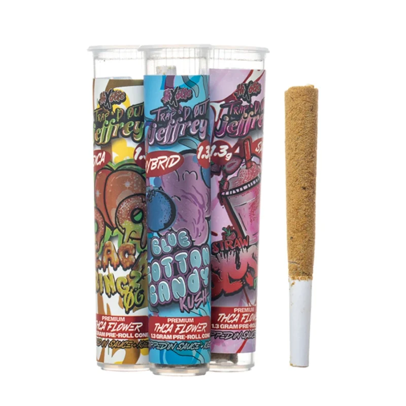 Hixotic Trap'd Out Jeffrey THCa Prerolls - 1.3 Gram - All Prerolls Together