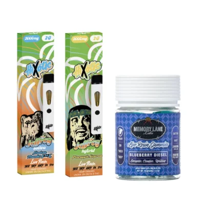 Lifted And Locked In Bundle - THC Energy + Focus Bundle With Disposable Vapes and THC Gummies