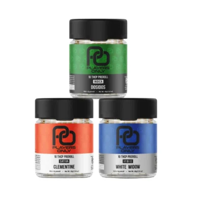 Players Only 40 Count THCp Prerolls - All 3 Strains Together