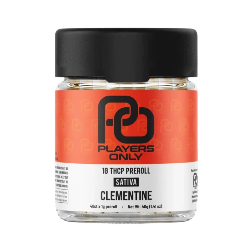 Players Only 40 Count THCp Prerolls - Sativa - Clementine