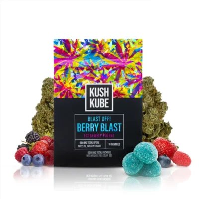 Kush Kube Blast Off THC Gummies - 5000mg