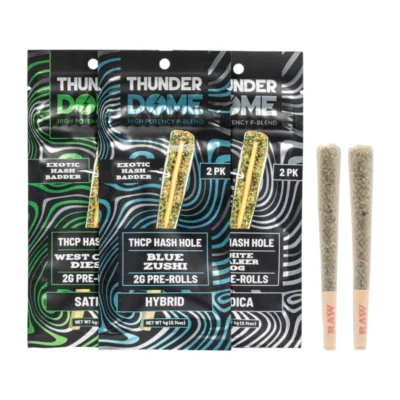 Dome Wrecker Thunder Dome High Potency P Blend THCp Hash Hole Prerolls