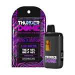 Thunder Dome Amnesia Haze High Potency P Blend THC Disposable – 3.5G - Sativa