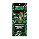 Thunder Dome High Potency P Blend THCp Hash Hole Prerolls - West Coast Diesel - Sativa