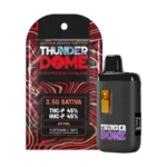 Dome Wrecker Thunder Dome High Potency P Blend THC Disposable – 3.5G Jet Fuel - Sativa